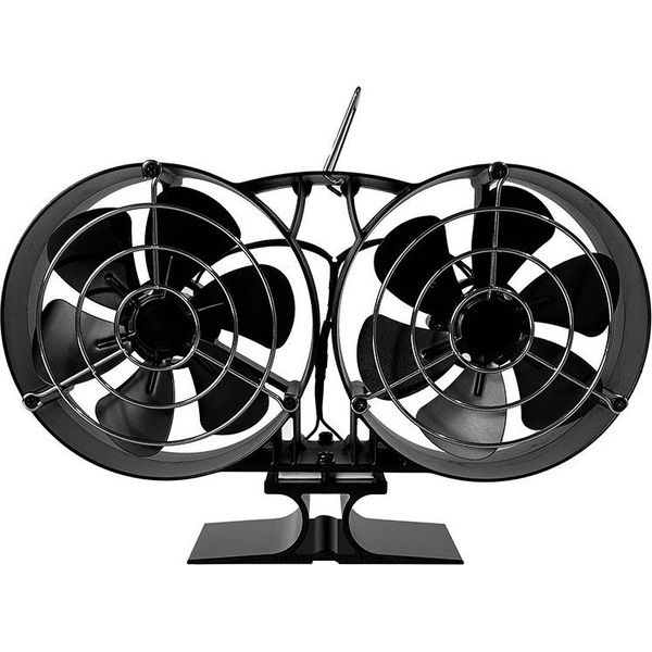 Inf Ventola Per Stufa Azionata Dal Calore Per Stufa Aperta: Distribuzione Efficiente Del Calore-image