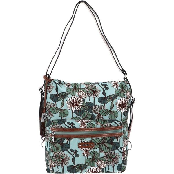 Picard Borsa A Tracolla Zaino Sonja Backpack And Shoulderbag Flowerbed Turchese-image