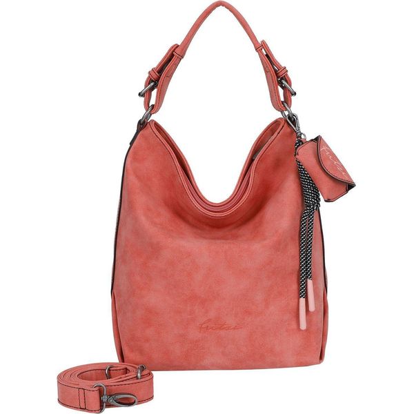 Fritzi Aus PreußEn Borsa A Tracolla Bitzi01 Jive Hobo Bag Warm Mandarin Corallo-image