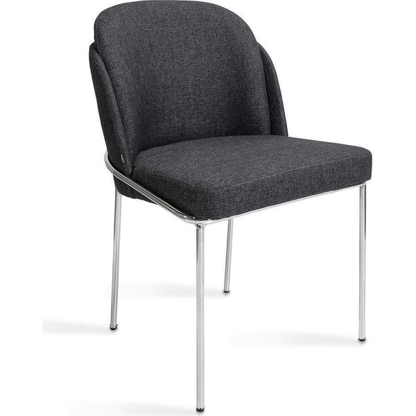 Sedia Di Lusso Nera Per La Sala Da Pranzo Nuovi Arredi Per Sedie Di Design-image