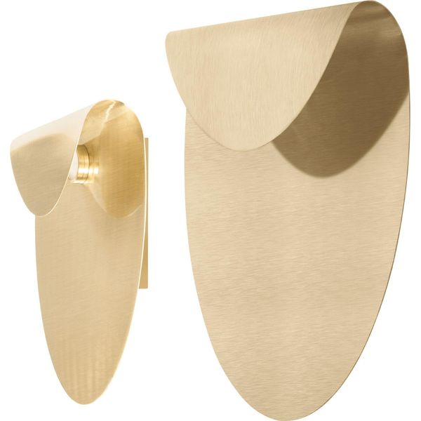 Lampada Da Parete Toolight App1431-W Brush Gold-image