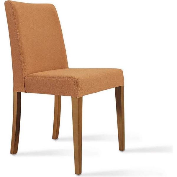Arredamento Di Lusso Sedia Moderna Marrone Nuova Sedia In Legno Design Sala Da Pranzo-image