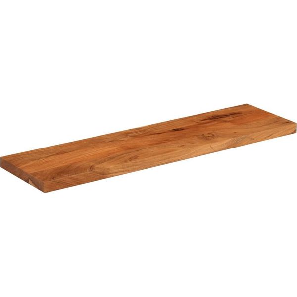 Vidaxl Piano Da Tavolo 110X20X2,5 Cm Rettangolare In Legno Massiccio Di Acacia-image