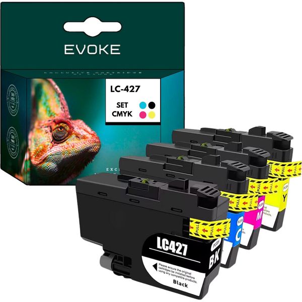 Cartucce Per Brother LC427 Xl Lc 427 Cmyk ️️ MFCJ5955DW J6955D Mfc J6957DW J6959DW ️-image