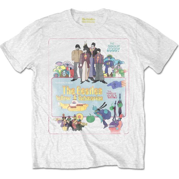 The Beatles - Maglietta "Yellow Submarine"" Per Bambini/Donne Unisex RO1285 (Xxl) (Bianco)"-image