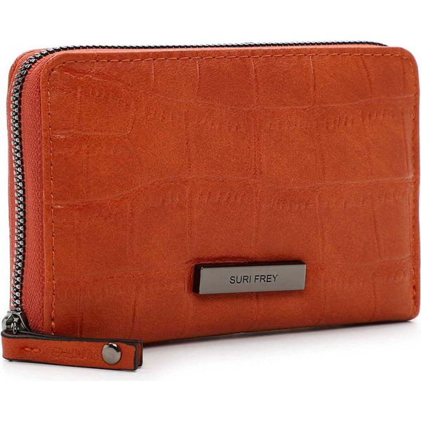 Suri Frey Portafoglio Sfy Hadley Zip Around Wallet Rust Arancione-image