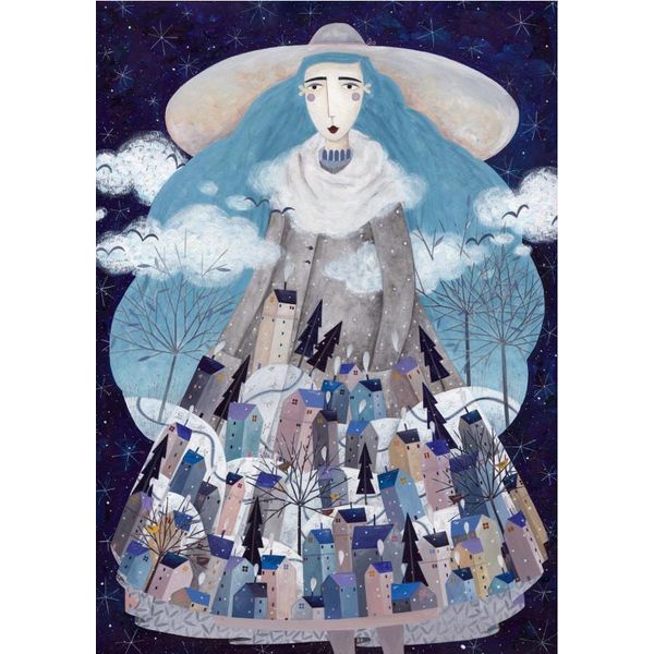 D-Toys Puzzle Inverno 1000 Pezzi Andrea KüRti - Puzzle-image