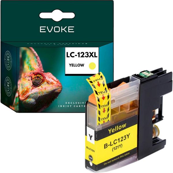 Cartuccia Per Brother 123XY LC123Y ️️ Dcp J132W J152W J552DW J752DW ️-image