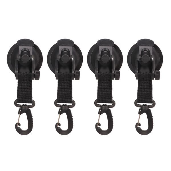 Ancoraggio A Ventose, Ancoraggio A Ventose Per Uso Intensivo, Ancoraggio Per Tenda Da Sole Laterale Dell'auto, Ventose Per Uso Intensivo Con Ganci, Ventosa Da Campeggio, Accessorio Per Telo Da Campeggio-image