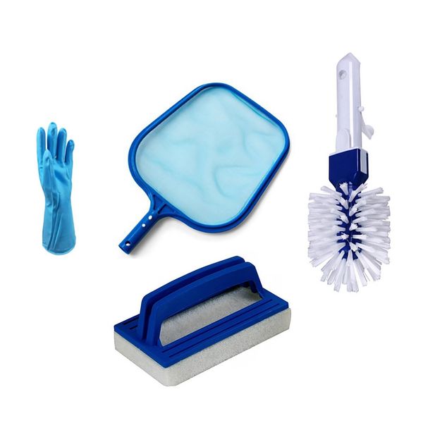 Pulitore Per Piscina, Attrezzo Per La Pulizia Della Piscina, Set Di Pulitori Per Piscina, Set Di Attrezzi Per La Pulizia Della Piscina, Rete Per Skimmer Per Piscina-image