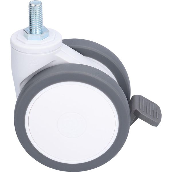 Ruota Per Rotelle, Ruote Per Rotelle Silenziose In Tpr, Ruote Per Rotelle Girevoli, Ruote Per Rotelle Per Impieghi Gravosi, Ruote Per Rotelle Con Freno, Ruota Universale-image