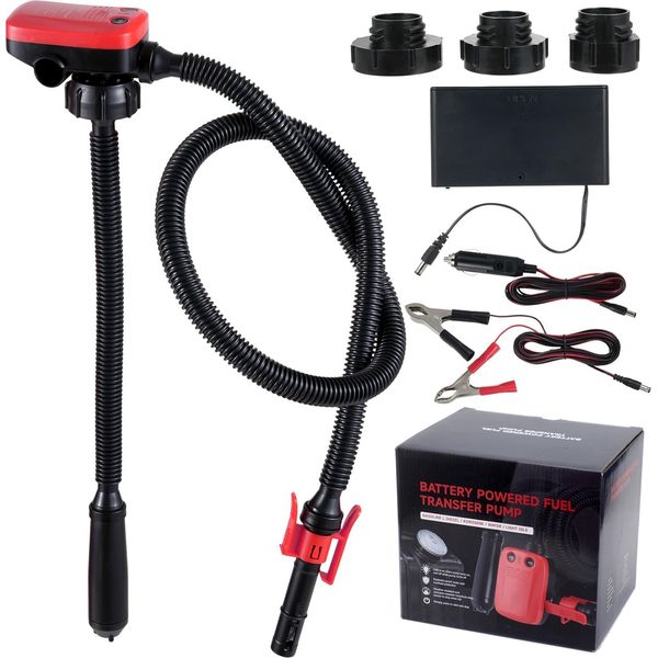 Pompa Di Trasferimento Del Carburante, Pompa Di Trasferimento Del Carburante Alimentata A Batteria, Pompa Di Trasferimento Del Liquido, Pompa Di Trasferimento Del Carburante Portatile, Pompa Di Trasferimento Del Carburante Da 3,2 Gpm-image