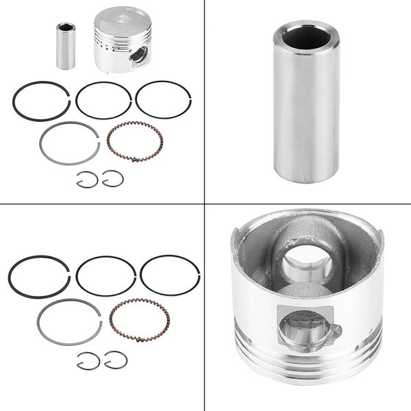 Pistone, Pistone Moto, Pistone 43 Mm, Fasce Elastiche, Montaggio Kit Pistone, Montaggio Pistone Per Motore GY6-image