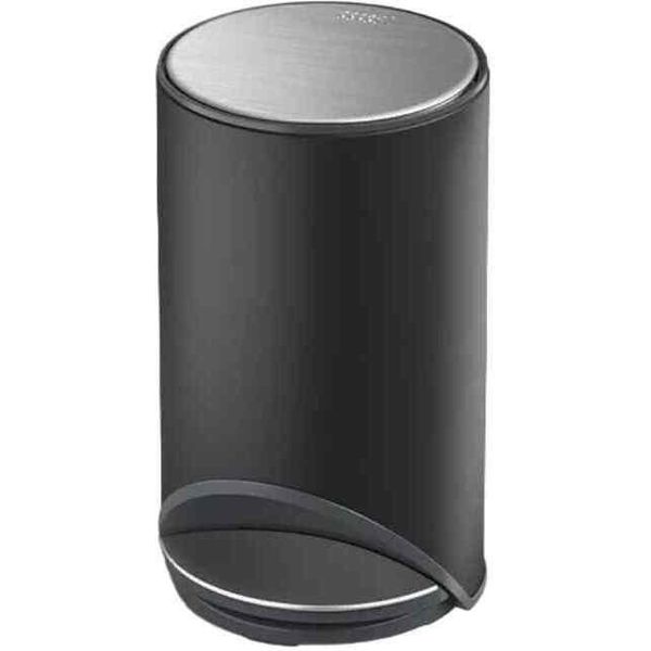 Joseph Joseph Arc Easy-Push, Bidone A Pedale Nero Opaco Da 10 Litri-image