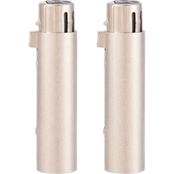 Connettore Xlr, Adattatore Xlr, Adattatore Xlr A 3 Pin, Connettore Xlr A 3 Pin, Adattatore Xlr Maschio-Femmina, Connettore Xlr Maschio-Femmina-image