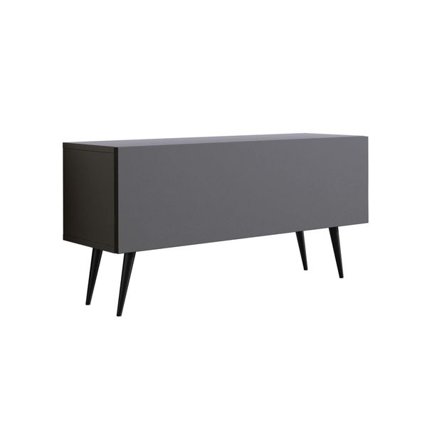 Cabinet Tv : Antracite, Gambe Nere, 100 X 52 X 32 Cm-image