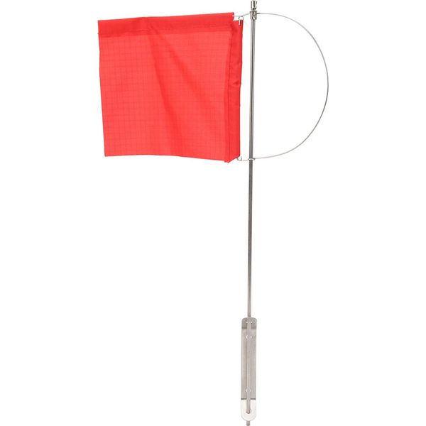 Bandiera Indicatore Del Vento Monotipi Bandiera Albero Marino Indicatore Del Vento In Acciaio Inox Bandiera Rossa Per Barca A Vela Yacht-image