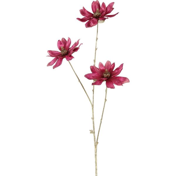 Countryfield Fiore Decorativo Di Magnolia Artificiale Rosa Oro 81 Cm-image