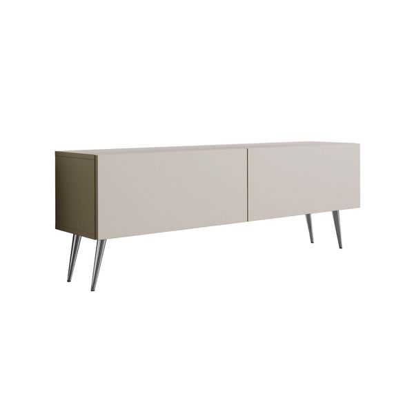 Sedia Tv: Cashmere, Gambe Cromate, 140 X 52 X 32 Cm-image