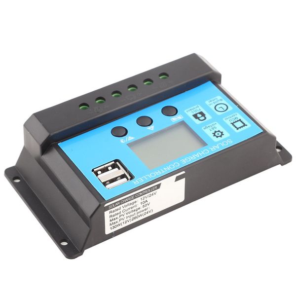 Regolatore Di Carica Solare, Regolatore Di Carica Solare 12V, Regolatore Di Carica Solare 24V, Regolatore Di Carica Solare, Regolatore Di Carica Solare Pwm, Regolatore Di Carica Solare Usb Doppio-image