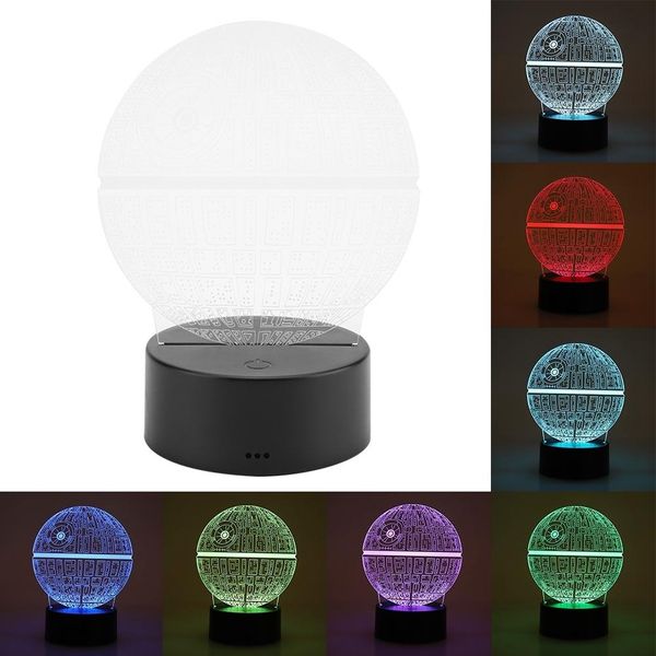 Luce Notturna, Luce Notturna 3D, Luce Notturna 3D, Luce Notturna, Luce Con Telecomando-image