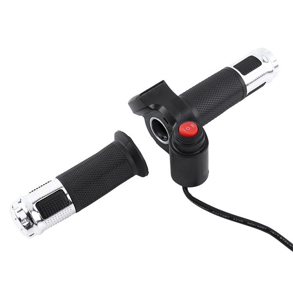 Manubrio Throttle Grip, Talf Twist Throttle, Display Indicator &, Lock, Half Twist Throttle, Half Twist Throttle, Electric Bike Half-image