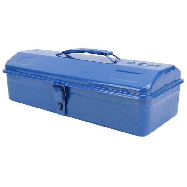 Cassetta Degli Attrezzi Blu, Cassetta Degli Attrezzi In Metallo, Cassetta Degli Attrezzi Dell'organizzatore Di Stoccaggio, Cassetta Degli Attrezzi, Cassetta Degli Attrezzi Blu, Organizzatore Portatile Degli Attrezzi-image