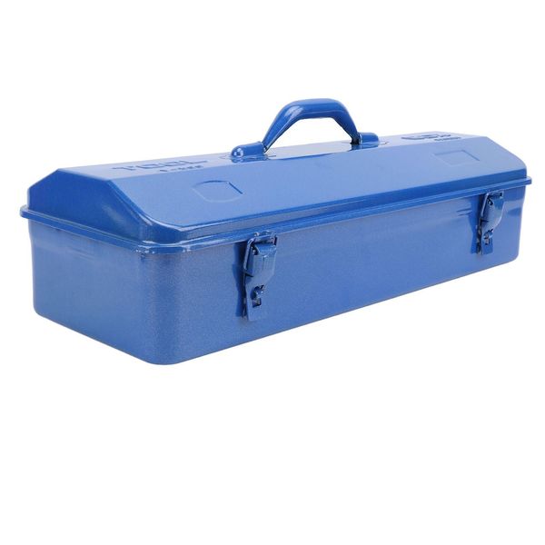 Cassetta Degli Attrezzi Blu, Cassetta Degli Attrezzi In Metallo, Cassetta Degli Attrezzi Dell'organizzatore Di Stoccaggio, Cassetta Degli Attrezzi, Cassetta Degli Attrezzi Blu, Organizzatore Portatile Degli Attrezzi-image