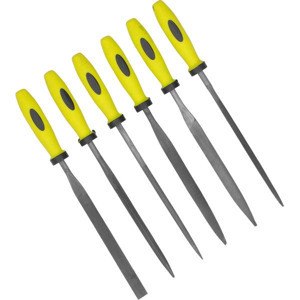 Set Di Piccole Lime, Lime Ad Ago, Lime In Acciaio Per Cuscinetti, Lime Quadrate A Punta, Lime Con Estremità Piatte, Strumento Di Lucidatura Manuale-image