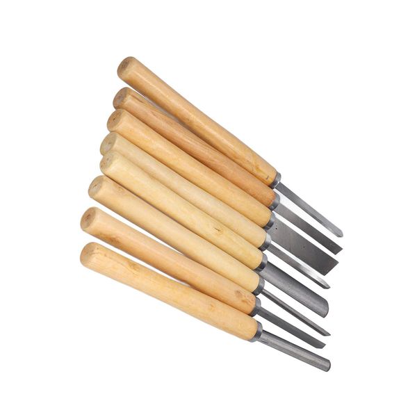 Scalpelli Per La Tornitura Del Legno, Set Di Scalpelli Per La Tornitura Del Legno, Scalpello Per La Lavorazione Del Legno, Strumenti Per La Separazione Delle Scanalature Del Legno, Scalpello Per La Sgorbia Per L'intaglio Del Legno, Strumento Per La Scultura Del Legno-image
