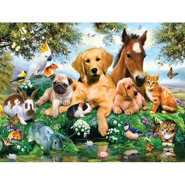 Sunsout Puzzle Xxl Pezzi - Summer Pals - Puzzle Da 500 Pezzi-image