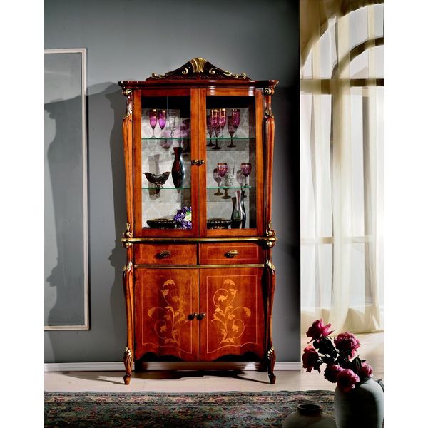 Lusso Mobili Italiani Buffet Credenza Design Mobile Cassettiera Legno Mobili Nuovi-image