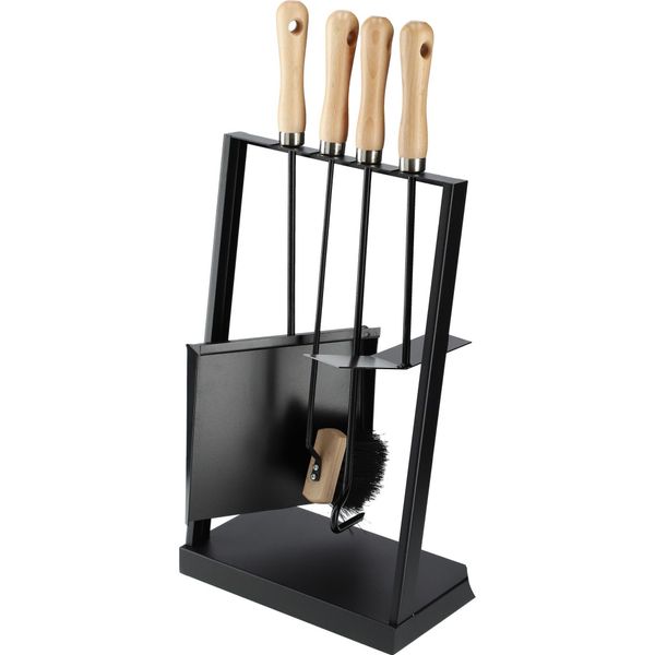 Set Di Strumenti Per Caminetto Kadax Accessori Per Caminetto Strumenti Per Il Poker 5In1-image