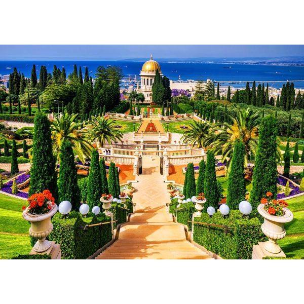 Puzzle Bluebird Puzzle Giardini Bahá'í - 1000 Teile Bunt-image