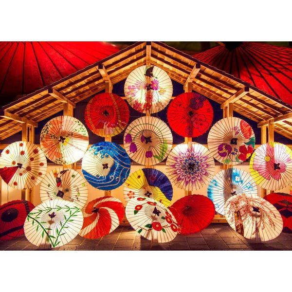 Puzzle Bluebird Puzzle Ombrelli Giapponesi - 500 Teile Bunt-image