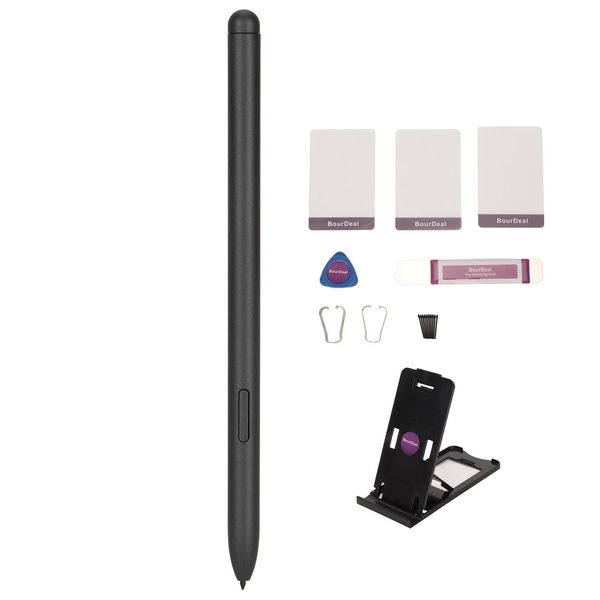Tablet Stilo Per Galaxy Tab S7 S7+Plus Con 10 Punte Intercambiabili, 4096 Livelli Di Sensibilità Alla Pressione, Penna Stilo Magnetica-image
