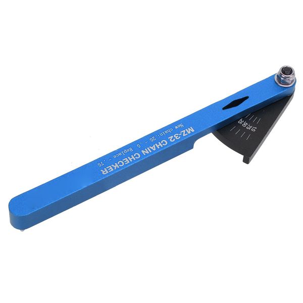 Strumento Indicatore Di Usura Della Catena Della Bicicletta, Verificatore Della Catena Della Bicicletta, Calibro Di Riparazione Della Catena Della Bicicletta, Indicatore Di Usura Della Catena Della Bicicletta, Verificatore Della Catena Della Bicicletta In Alluminio, Kit Di Verificatori Della Catena Della Bicicletta-image