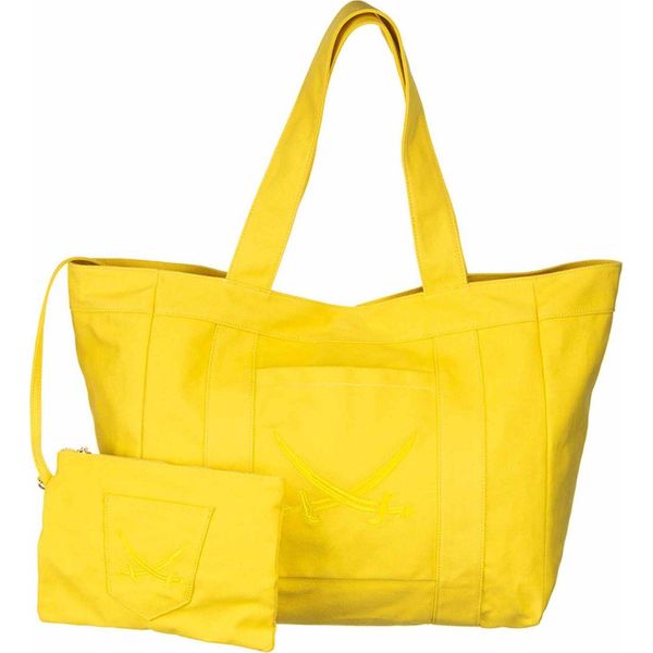 Sansibar Borsa A Tracolla Borsa Shopper Beach Bag Yellow Giallo-image