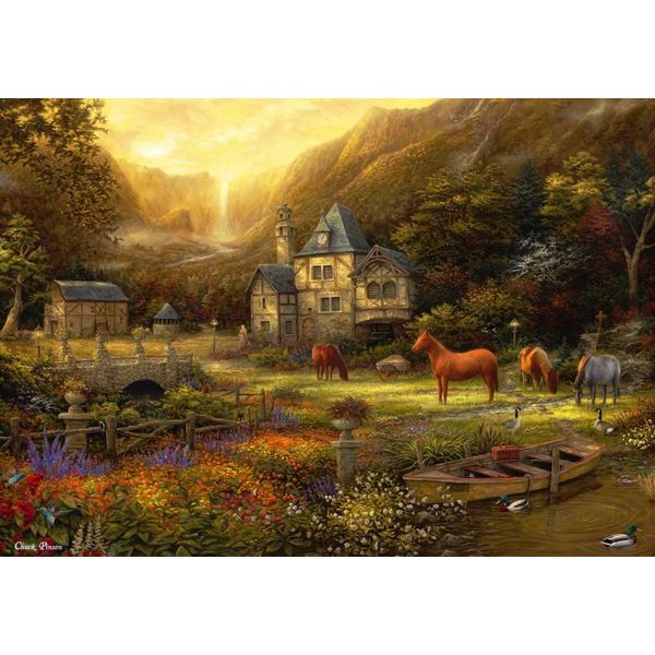 Grafika Puzzle Chuck Pinson - La Valle D'oro - Puzzle Da 1000 Pezzi-image