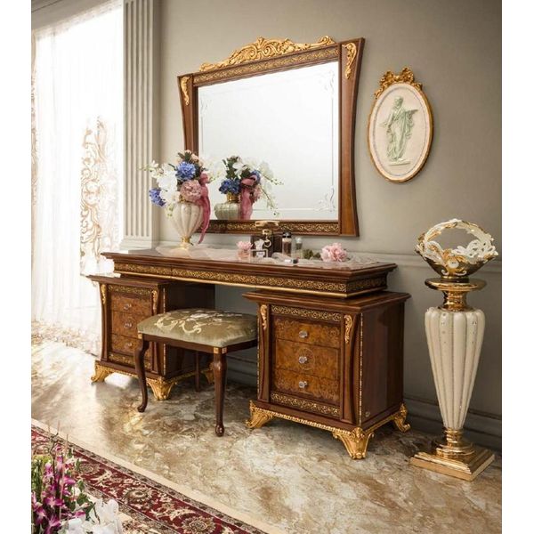 Consolle Per Il Trucco Tavolo In Legno Di Design Consolle Tavoli Tavoli Mobili Italiani-image
