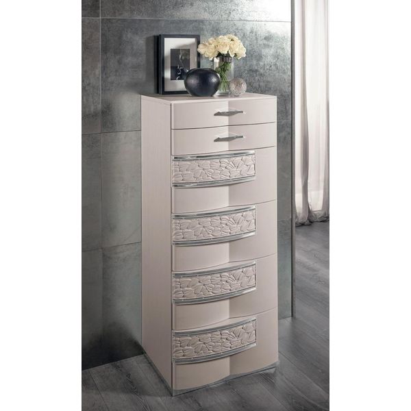 Cassettiera Credenza Cassettiera Alta 6 Cassetti Credenza Credenza Mobile-image