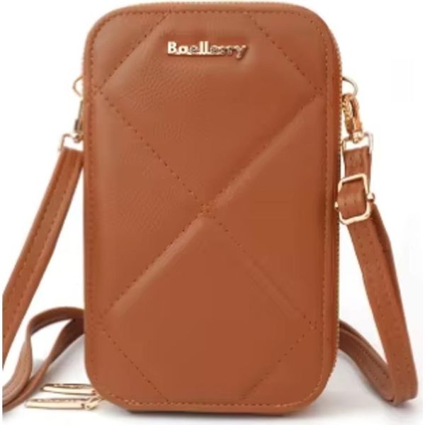 Portafoglio Crossbody Baellerry ZL-36013 - Marrone KP36013-image