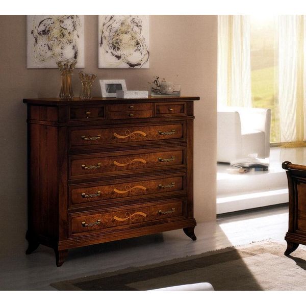 Cassettiera Mobile Credenza Mobili Italiani Cassettiere In Vero Legno Credenze Nuove-image