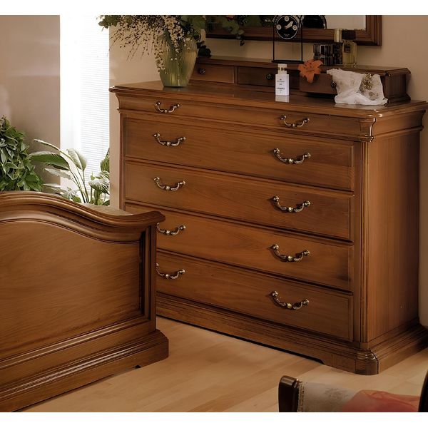 Cassettiera Armadio Credenza Armadi In Legno Cassettiere Mobili Italiani Arredamento-image