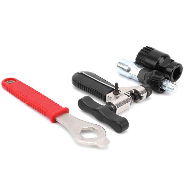 Set Di Attrezzi Per La Riparazione Della Bicicletta, Set Di Rimozione Del Movimento Centrale Della Bicicletta, Set Di Estrattore Della Pedivella Della Bicicletta, Strumento Rompi Catena Della Bicicletta, Set Di Chiavi Esagonali Della Bicicletta, Strumento Di Manutenzione Della Bicicletta-image
