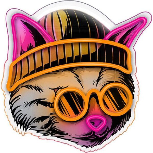 Forever Light Neon Led "Dream Cat"" | Multicolore"-image