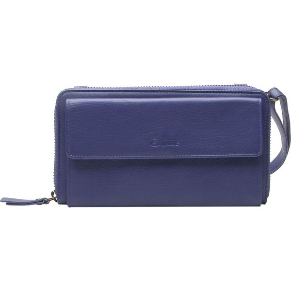 Esquire Pelle Portafoglio Borsa Per Cellulare Peru Phone Wallet Bag Night Blue-image