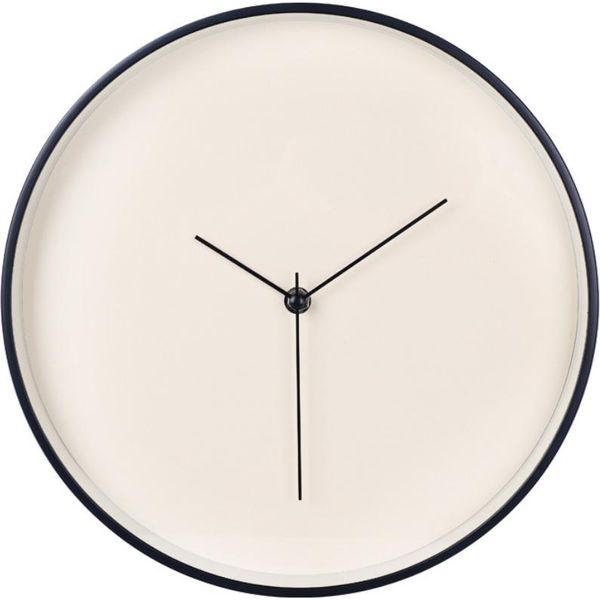 Orologio Da Parete Sensahome London - Orologio Rotondo Dal Design Minimalista - Stile Nordico - Ø30 Cm - Beige-image