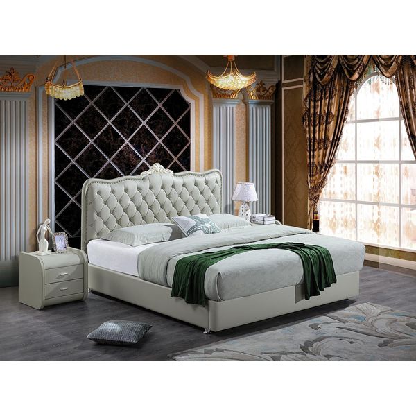 Letto Matrimoniale Letti Da Letto Mobili Letto Matrimoniale Chesterfield Stile Barocco-image