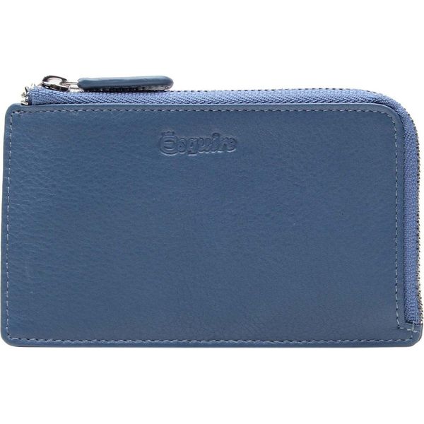 Esquire Pelle Portacarte Viktoria 62 Wallet Dove Blue Grigio Cadetto-image